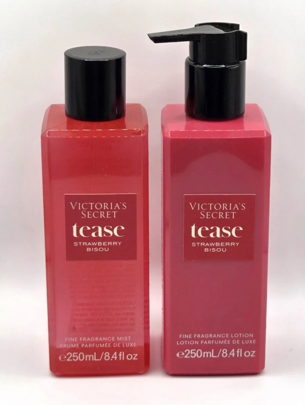 Victoria's Secret Tease Strawberry Bisou Fragrance Set